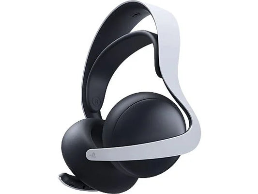 Auriculares gaming - Sony Pulse Elite, Supraaurales, Bluetooth, Tecnología PlayStation Link™, Con funda, Blanco